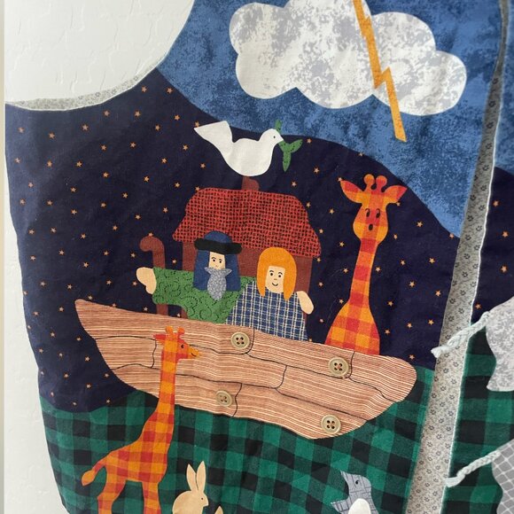 Noah's Ark Religious Christian Jesus Animal Sea Ocean Bible God Godly Vest Top - Picture 5 of 8